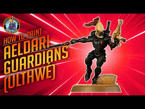 How to paint Aeldari Guardians for Warhammer 40K (Craftworld Ulthwé)