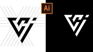 Professional V Letter Logo Design | V Letter Logo Design | Adobe Illustrator Logo Design Tutorial.