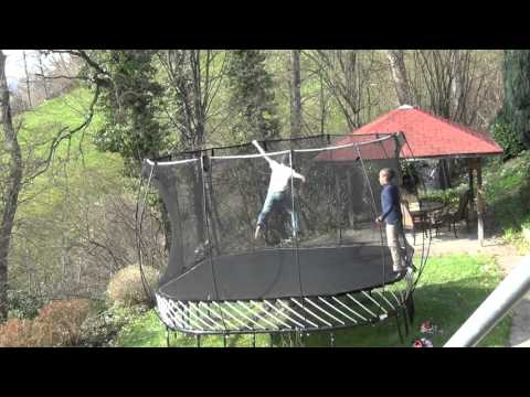 Trampoline twins