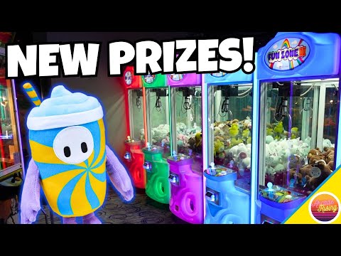 These NEW PRIZES Were Gone Fast! Claw Machine Wins at Round 1