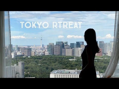 旅行Vlog【ザ・プリンスギャラリー東京紀尾井町/ホテルニューオータニビュッフェ】皇居・スカイツリービューの絶景ホテルステイ/クラブラウンジ特典/和牛サーロイン食べ放題ディナー