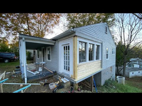 MY FIRST HOME // Major Porch Repair - Water Rot  - Ep. 5