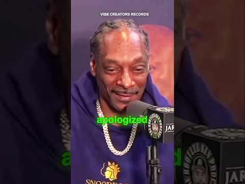 Snoop APOLOGIZES to Kendrick! 😳