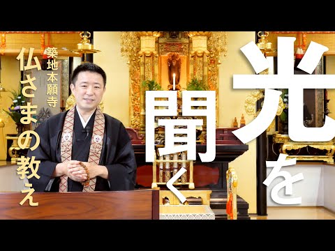 【築地本願寺 仏さまの教え】光を聞く【南荘 摂 師（静岡県 静岡市 教覚寺）】