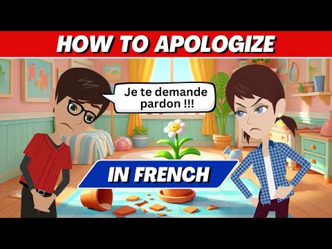 How to Apologize in French | Easy French Conversation for Beginners