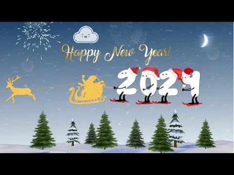 Happy New Year 2024 | Skier