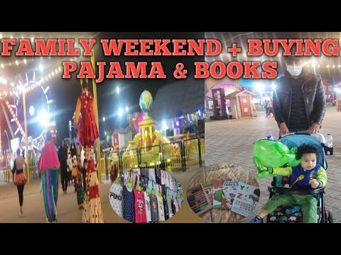 Family  Weekend + Buying Pajama & Books