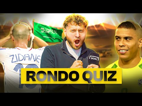 Football RONDO TRIVIA QUIZ with fans in SAUDI ARABIA 🇸🇦 '1st NIGERIAN to play for MAN UTD?' 🤔