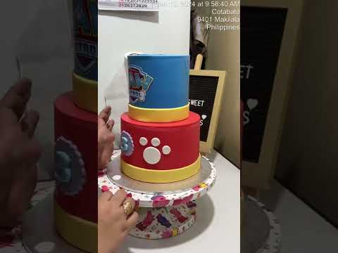 Paw patrol Theme cake #mielssweettreats