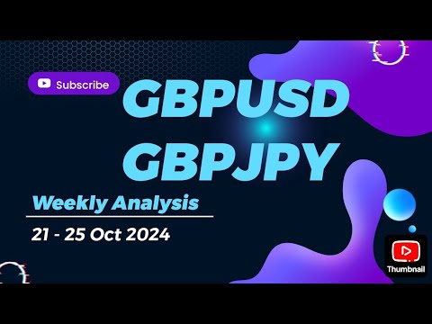 Weekly Analysis GBPUSD & GBPJPY 21 - 25 Oct 2024