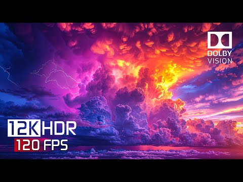 12K HDR Video ULTRA HD 120FPS - Colorful Dolby Vision