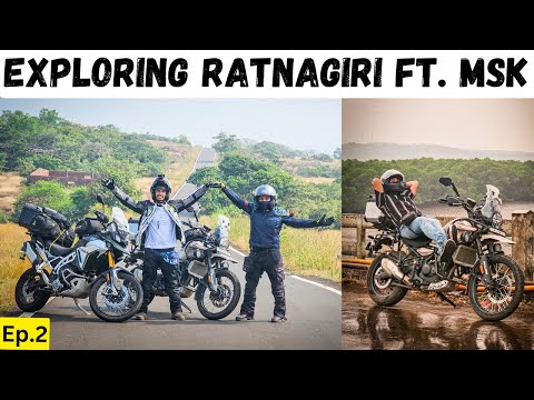 Ratnagiri Ne Shock Kar Diya | Konkan Ride With @MSKvlogs  | Aare Ware Beach & Ganpatipule | Ep. 2