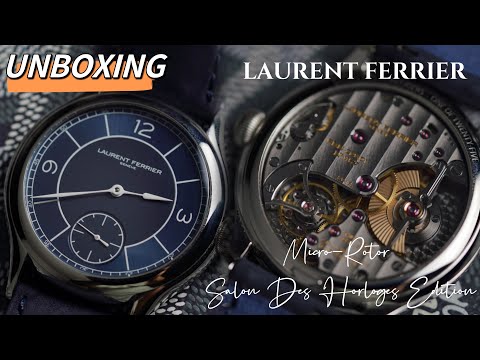 UNBOXING：Laurent Ferrier Micro-Rotor Salon Des Horlogers Edition Stainless Steel 40mm