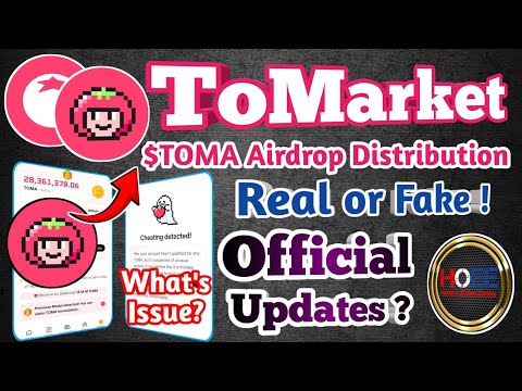 💯🍅 Tomarket Check $TOMA Airdrop Allocation/Tomarket Airdrop Distribution Real or Fake/$TOMA Airdrop