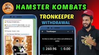 Hamster Kombat & tronkeeper | Hamster new updates | Toma token withdrawal bitget wallet lite| DAO