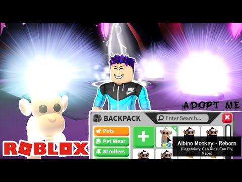 My first NEON Pet in Adopt Me! (Roblox)