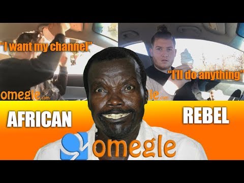 African Rebel teaching VERIFIED youtuber a lesson on Omegle webcam!