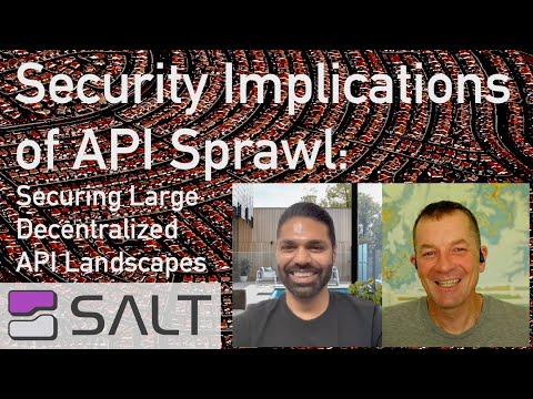 The Security Implications of API Sprawl: Securing Large Decentralized API Landscapes