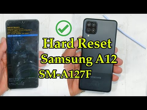 Hard Reset Samsung Galaxy A12 (MS-A127F) /DSN ✅