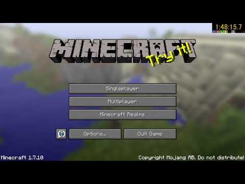 minecraft- any% all portals RSG 1.7.10