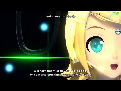 [Project DIVA Full] ココロ/Kokoro (Heart) - Kagamine Rin [English, Spanish & Romaji subs]