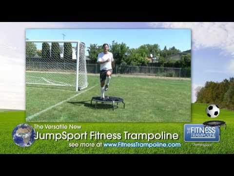 JumpSport Fitness Trampoline Soccer Workout