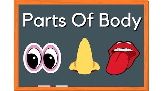 Parts of the body | name of the body parts for kids | #shorts | toppo kids