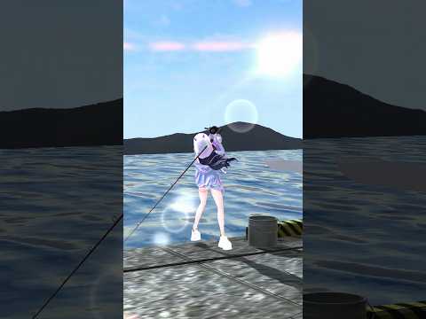 大物を釣り上げろ！！🎣 #Shorts  #varkshorts【和崎あこ/Vtuber】