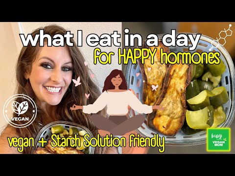 What I Eat in a Day for Hormone Health as a Vegan😍