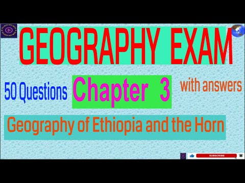 Geography of Ethiopia and the Horn Chapter 3 Exam. The Topography of  Ethiopia and the Horn