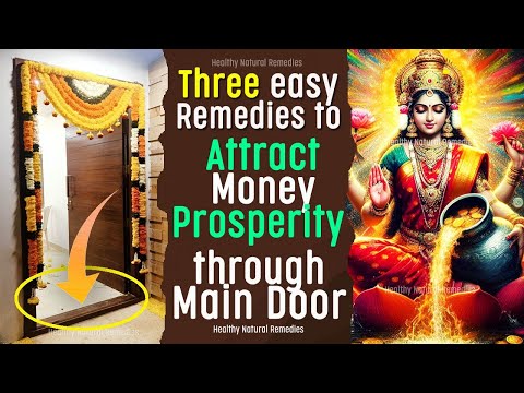 3 Ways to Attract Money and Prosperity in the house through Main Door | Vastu Shastra. Feng Shui