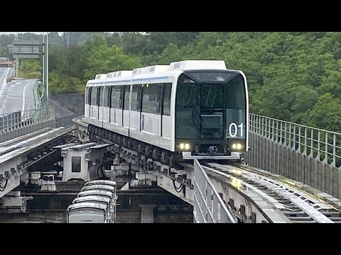 八草駅　リニモの折り返し