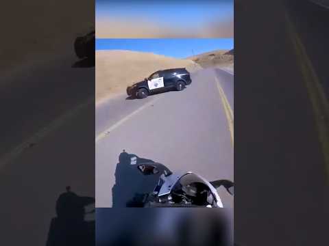 Biker Almost Taken Out by a Police Officer