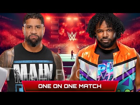 WWE 2K24 • ONE ON ONE MATCH - Jey Uso VS Xavier woods | WWE