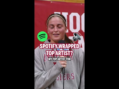 Spotify Wrapped Top Aritst? | Indiana Softball