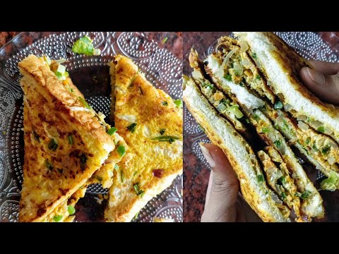 Bread Omelette Recipe|Breakfast recipe|బ్రెడ్ ఆమ్లెట్ ఇలా చేస్తే సూపర్ అంటారు|Homemade bread omelet