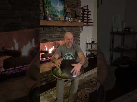 A little fireside Handpan #handpan #energy #reflection #play