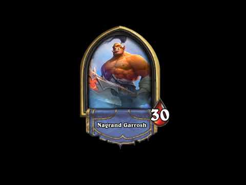 Nagrand Garrosh All Hero Quotes - Hearthstone