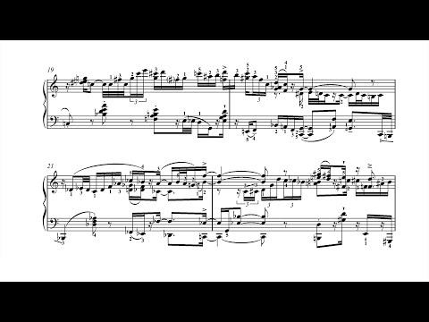 Nikolai Kapustin - Fantasia, Op. 115 (2003) [Score-Video]