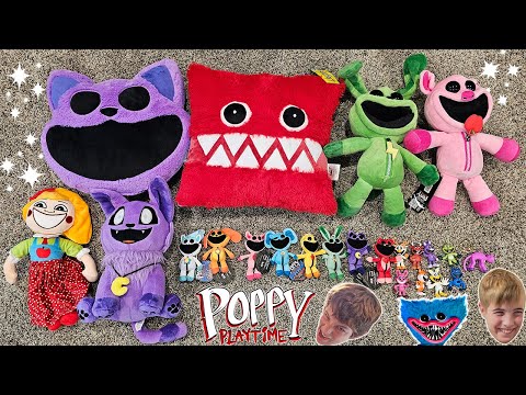 Unboxing New Poppy Playtime Plush and Toys!