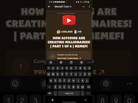 How Altcoins Are Creating Millionaires! | Part 1 of 6 | Memefi New video code #memefi