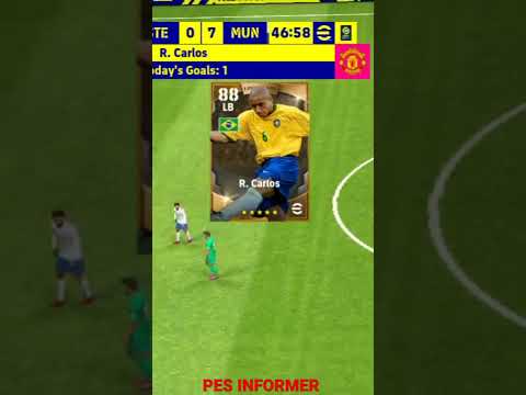 Direct Corner Kick Goal From Roberto Carlos In eFootball 2022