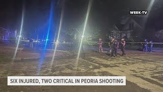 Multiple people injured after mass shooting in Peoria, Illinois