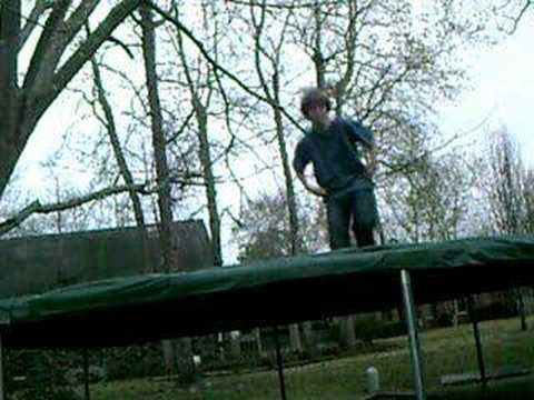 Me Doing Tricks On Trampoline