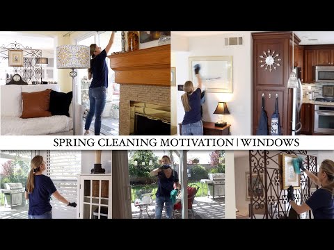 SPRING CLEANING MOTIVATION | WINDOWS, CURTAINS & BLINDS