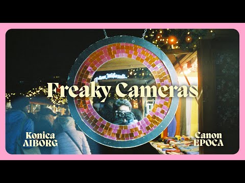 Freaky Cameras & REFLX LAB 800T | Canon Epoca & Konica AiBorg