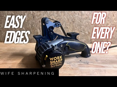 Easy and Effective Sharpening - Worksharp Blade Grinder