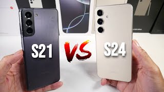 Samsung Galaxy S24 VS Samsung Galaxy S21! Should You Upgrade? (Camera Comparison, PUBG, Speed Test)