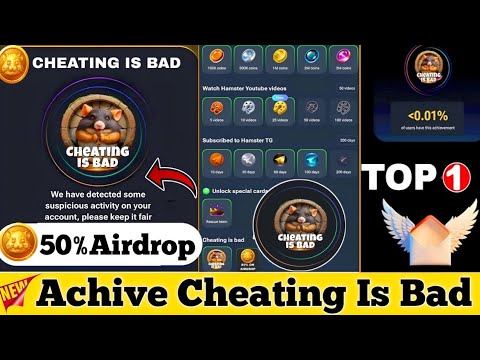 🐹 Cheating Is Bad Card Remove | Hamster Airdrop Snapshot | hamster biggest Airdrop Trick