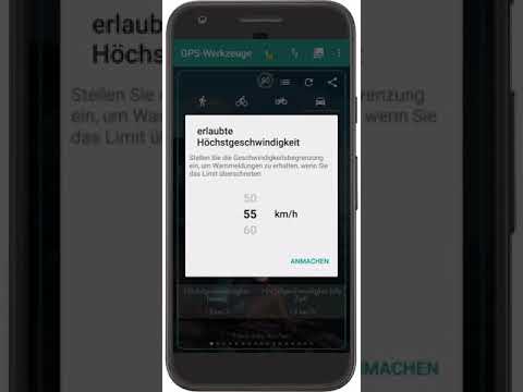 GPS Tools : erlaubte Höchstgeschwindigkeit ( Speed Limit )